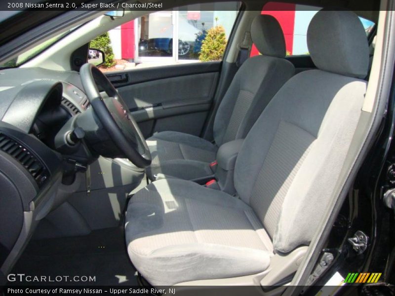 Super Black / Charcoal/Steel 2008 Nissan Sentra 2.0