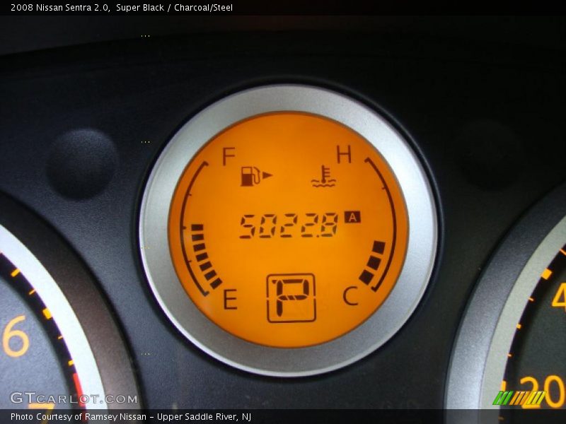 Super Black / Charcoal/Steel 2008 Nissan Sentra 2.0