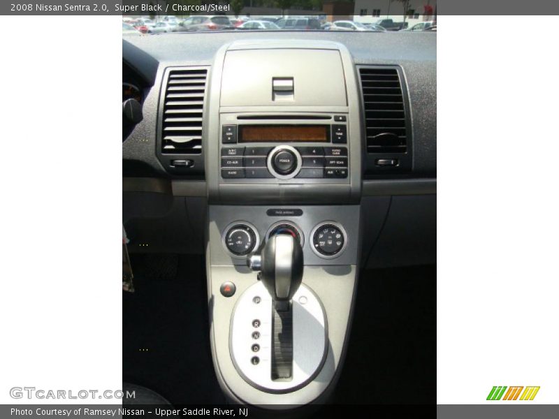 Super Black / Charcoal/Steel 2008 Nissan Sentra 2.0