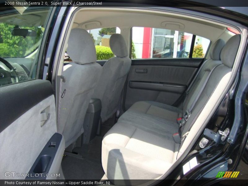 Super Black / Charcoal/Steel 2008 Nissan Sentra 2.0
