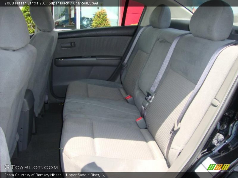 Super Black / Charcoal/Steel 2008 Nissan Sentra 2.0