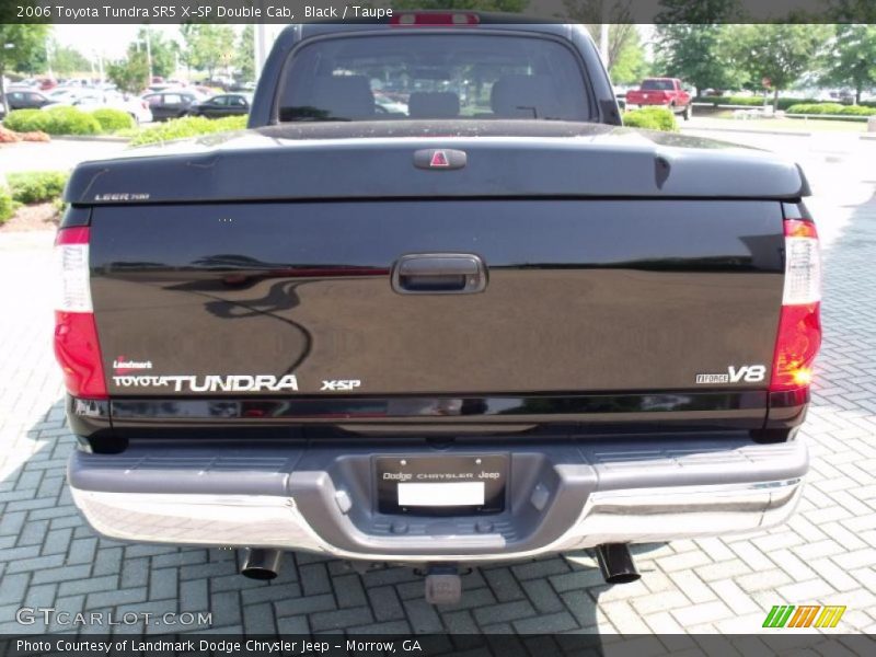 Black / Taupe 2006 Toyota Tundra SR5 X-SP Double Cab