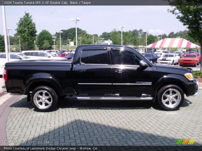 Black / Taupe 2006 Toyota Tundra SR5 X-SP Double Cab