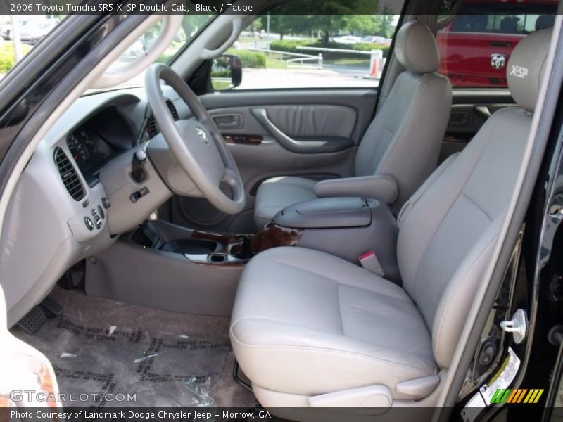 Black / Taupe 2006 Toyota Tundra SR5 X-SP Double Cab