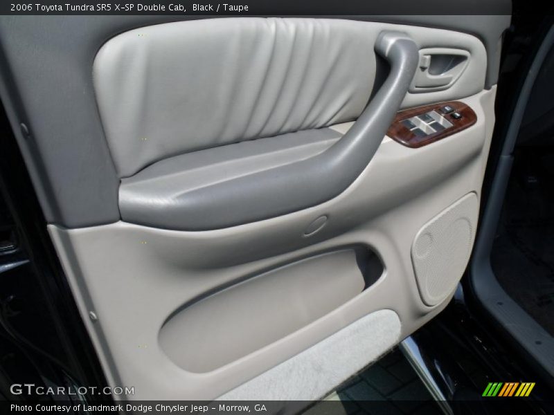 Black / Taupe 2006 Toyota Tundra SR5 X-SP Double Cab