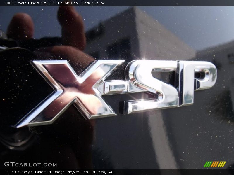 Black / Taupe 2006 Toyota Tundra SR5 X-SP Double Cab