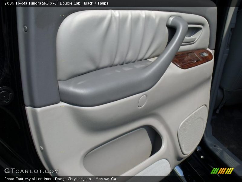 Black / Taupe 2006 Toyota Tundra SR5 X-SP Double Cab