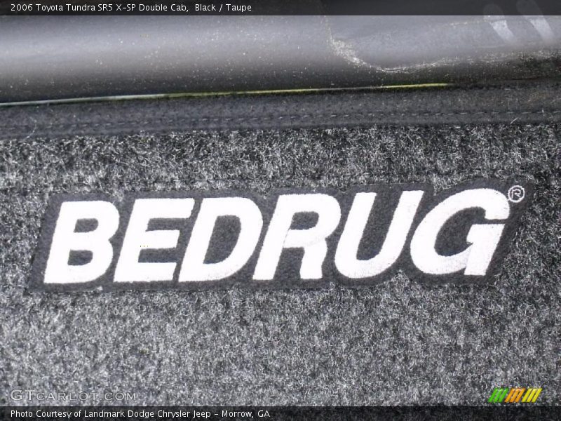 Black / Taupe 2006 Toyota Tundra SR5 X-SP Double Cab
