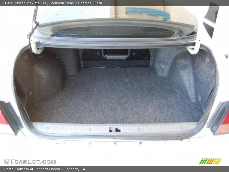 Icelandic Pearl / Charcoal Black 1999 Nissan Maxima GLE