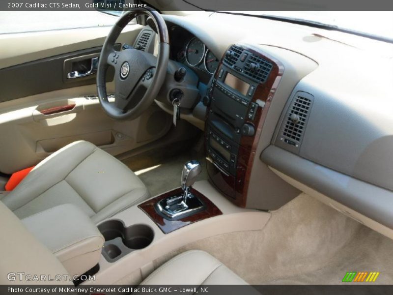 Gold Mist / Cashmere 2007 Cadillac CTS Sedan