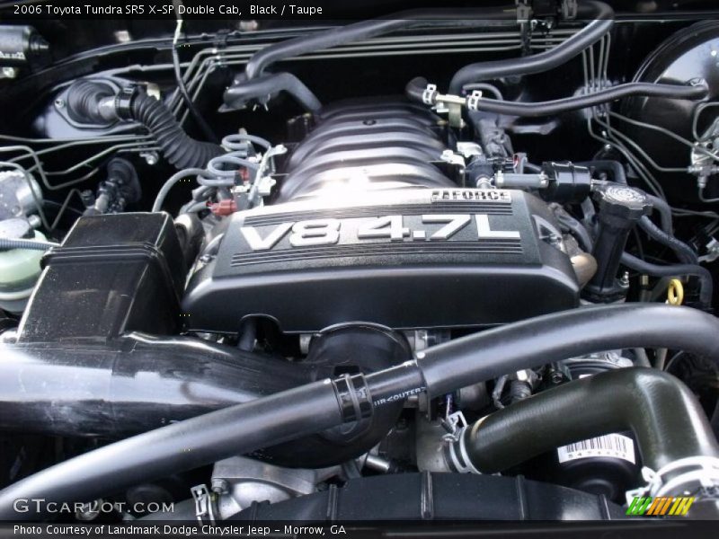 Black / Taupe 2006 Toyota Tundra SR5 X-SP Double Cab