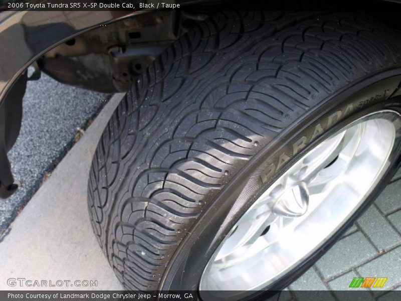 Black / Taupe 2006 Toyota Tundra SR5 X-SP Double Cab