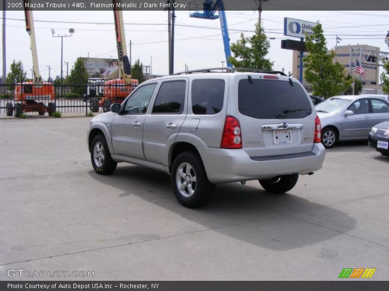 Platinum Metallic / Dark Flint Gray 2005 Mazda Tribute i 4WD