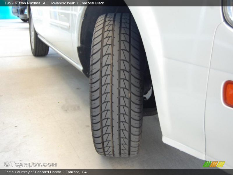 Icelandic Pearl / Charcoal Black 1999 Nissan Maxima GLE