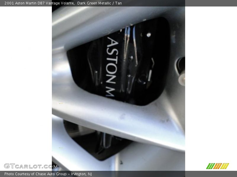 Dark Green Metallic / Tan 2001 Aston Martin DB7 Vantage Volante