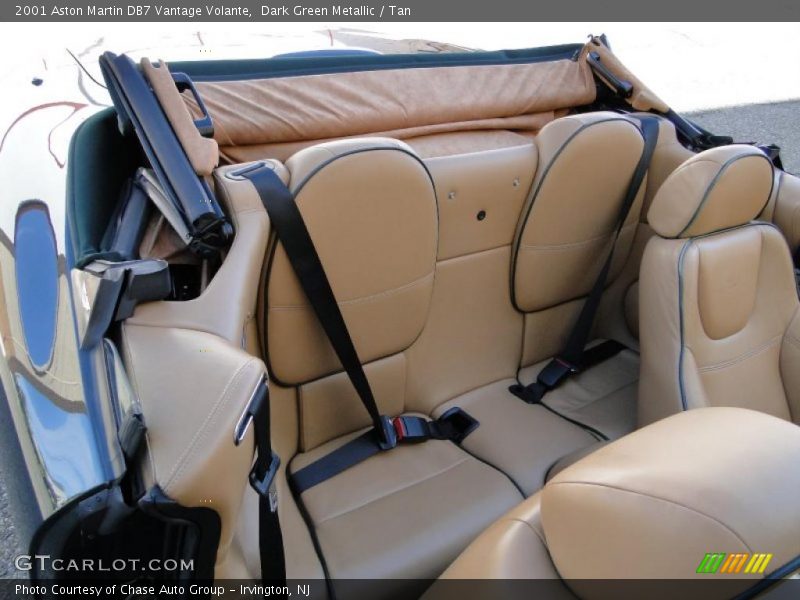 Dark Green Metallic / Tan 2001 Aston Martin DB7 Vantage Volante