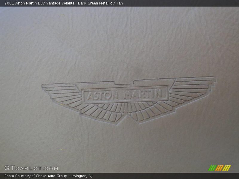 Dark Green Metallic / Tan 2001 Aston Martin DB7 Vantage Volante