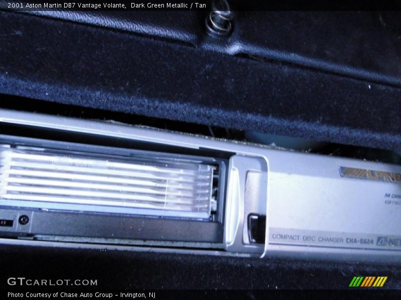 Dark Green Metallic / Tan 2001 Aston Martin DB7 Vantage Volante