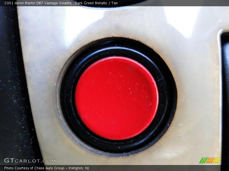 Dark Green Metallic / Tan 2001 Aston Martin DB7 Vantage Volante