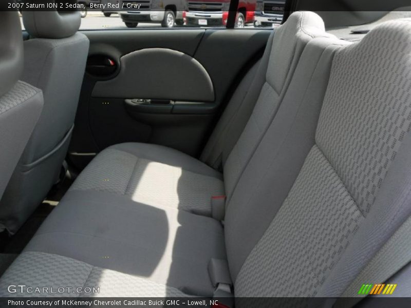 Berry Red / Gray 2007 Saturn ION 2 Sedan