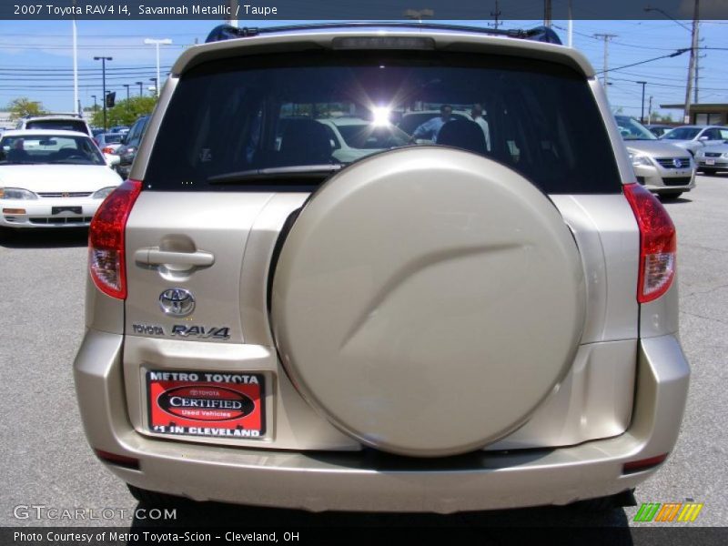 Savannah Metallic / Taupe 2007 Toyota RAV4 I4