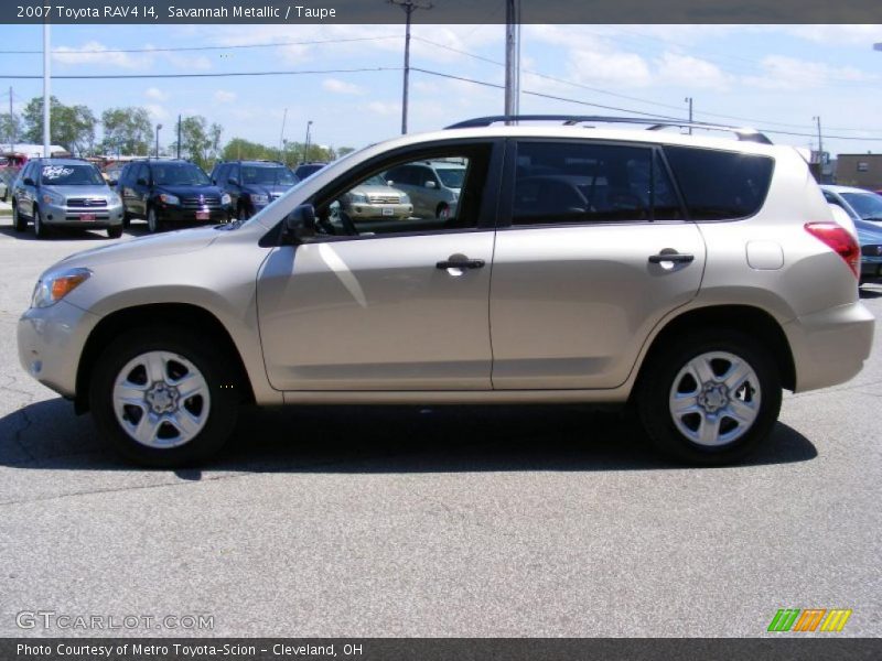 Savannah Metallic / Taupe 2007 Toyota RAV4 I4