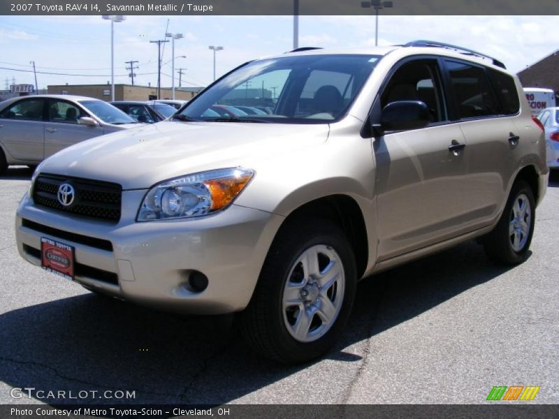 Savannah Metallic / Taupe 2007 Toyota RAV4 I4