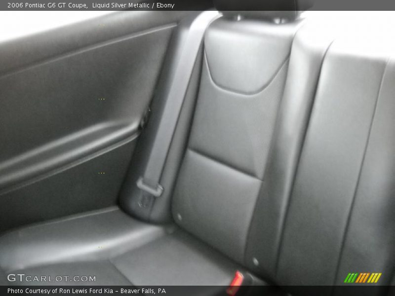 Liquid Silver Metallic / Ebony 2006 Pontiac G6 GT Coupe