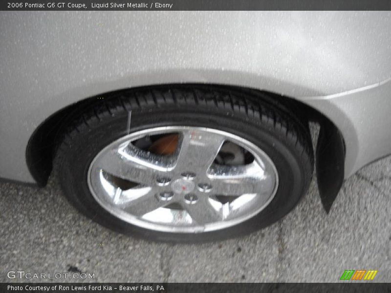 Liquid Silver Metallic / Ebony 2006 Pontiac G6 GT Coupe