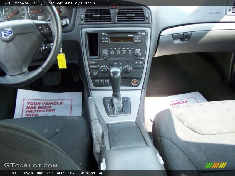 Lunar Gold Metallic / Graphite 2005 Volvo S60 2.5T
