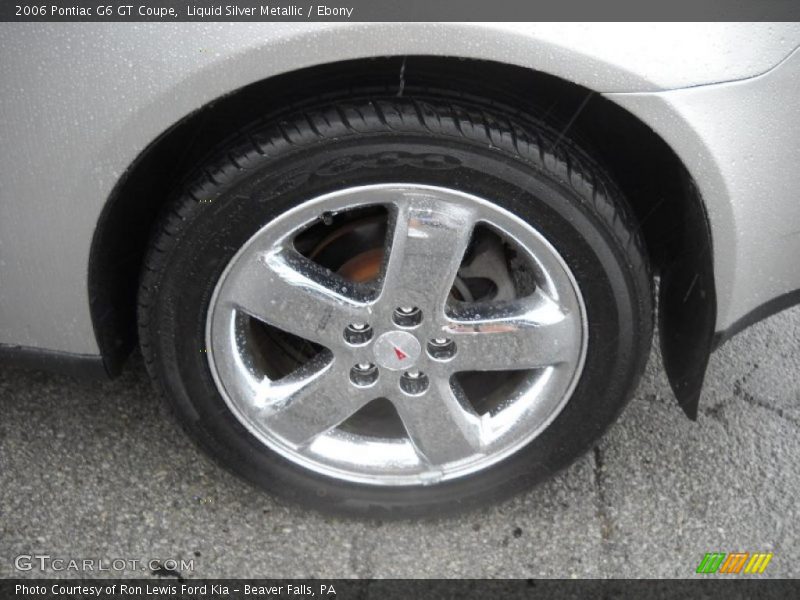 Liquid Silver Metallic / Ebony 2006 Pontiac G6 GT Coupe