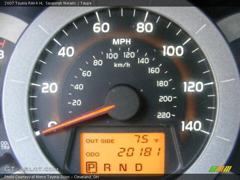 Savannah Metallic / Taupe 2007 Toyota RAV4 I4