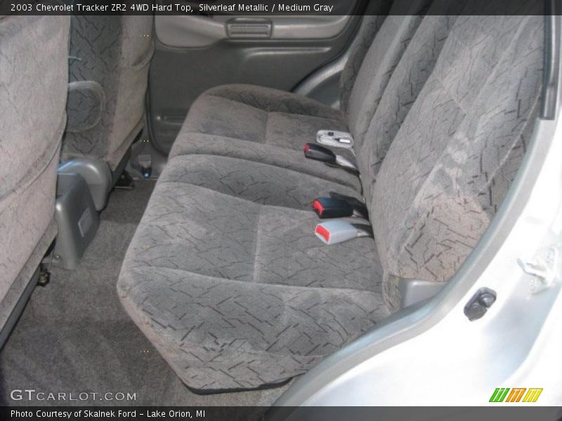 Silverleaf Metallic / Medium Gray 2003 Chevrolet Tracker ZR2 4WD Hard Top