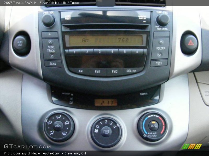 Savannah Metallic / Taupe 2007 Toyota RAV4 I4