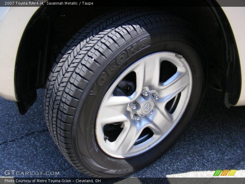 Savannah Metallic / Taupe 2007 Toyota RAV4 I4
