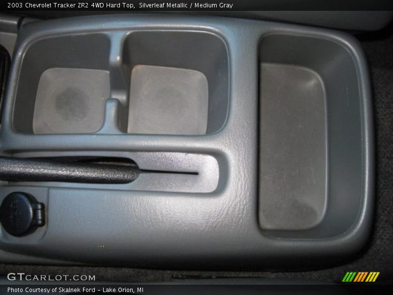 Silverleaf Metallic / Medium Gray 2003 Chevrolet Tracker ZR2 4WD Hard Top