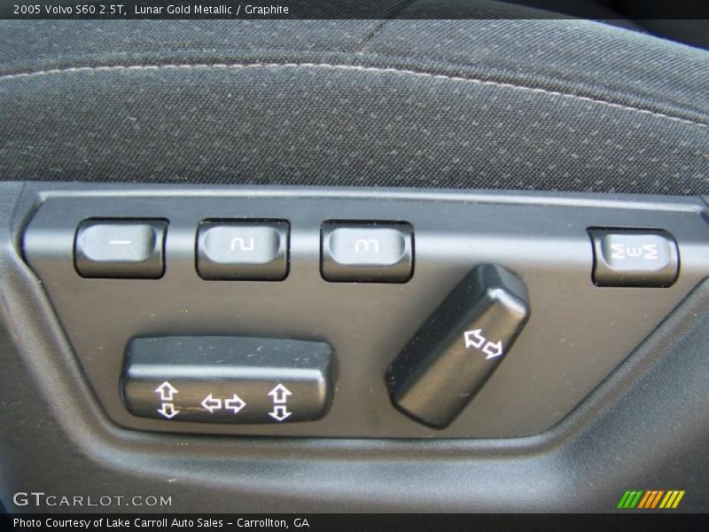 Lunar Gold Metallic / Graphite 2005 Volvo S60 2.5T