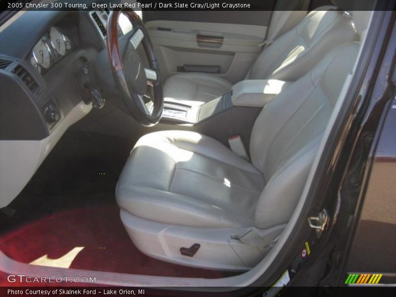 Deep Lava Red Pearl / Dark Slate Gray/Light Graystone 2005 Chrysler 300 Touring