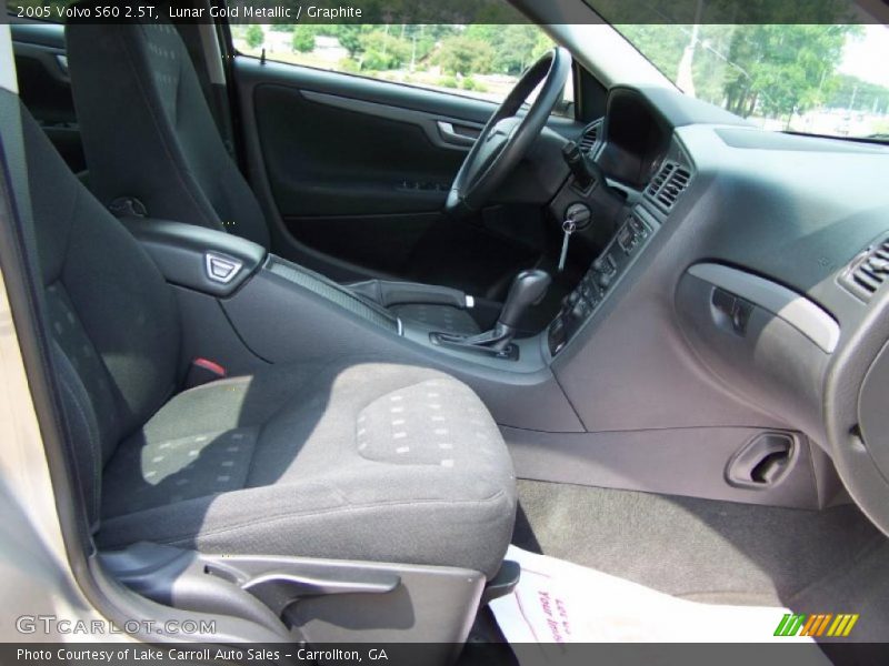 Lunar Gold Metallic / Graphite 2005 Volvo S60 2.5T