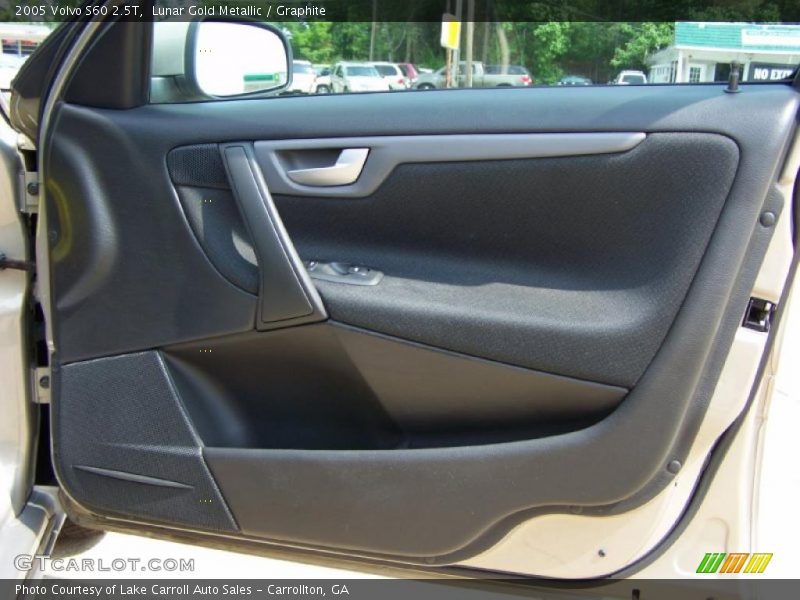 Lunar Gold Metallic / Graphite 2005 Volvo S60 2.5T