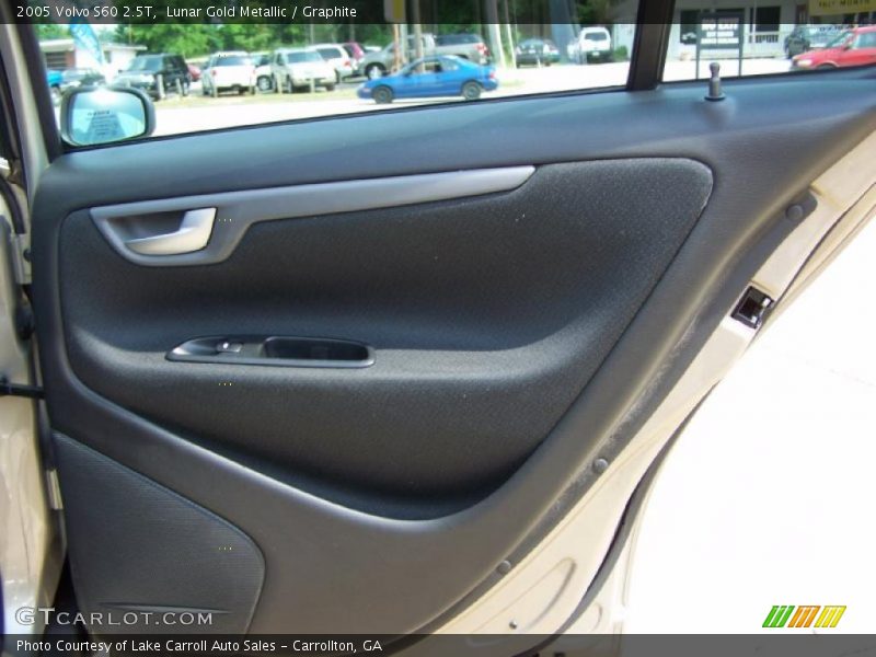 Lunar Gold Metallic / Graphite 2005 Volvo S60 2.5T