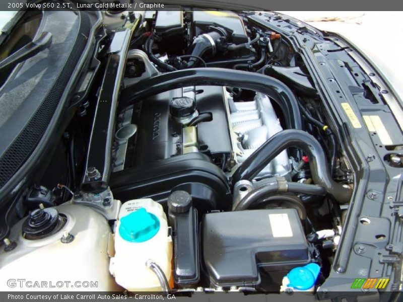 Lunar Gold Metallic / Graphite 2005 Volvo S60 2.5T