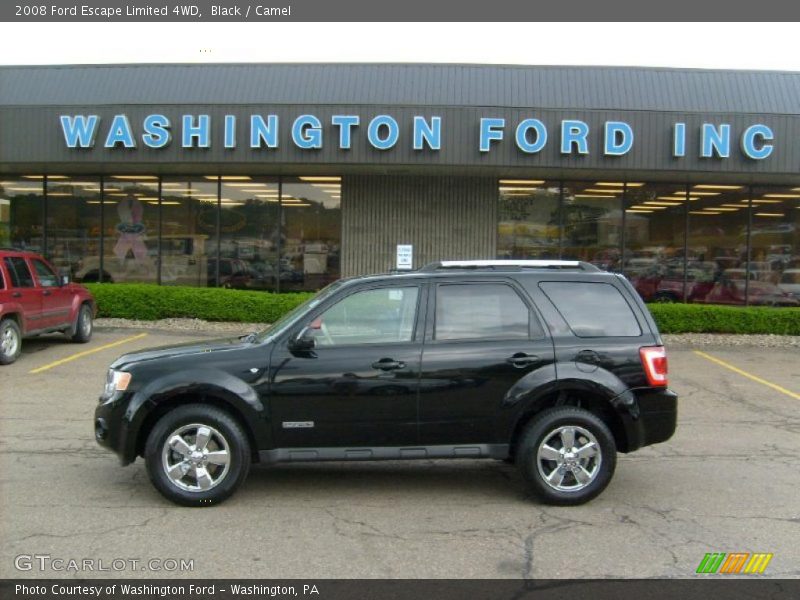 Black / Camel 2008 Ford Escape Limited 4WD