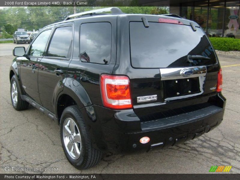 Black / Camel 2008 Ford Escape Limited 4WD