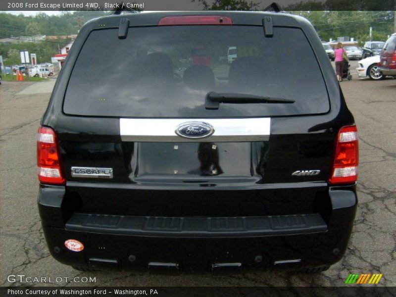 Black / Camel 2008 Ford Escape Limited 4WD