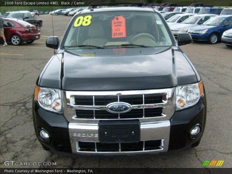 Black / Camel 2008 Ford Escape Limited 4WD