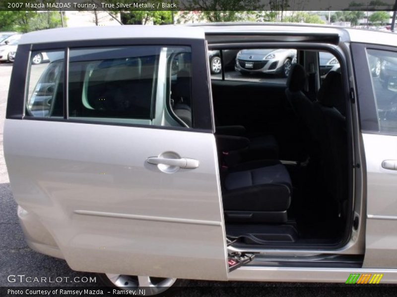 True Silver Metallic / Black 2007 Mazda MAZDA5 Touring