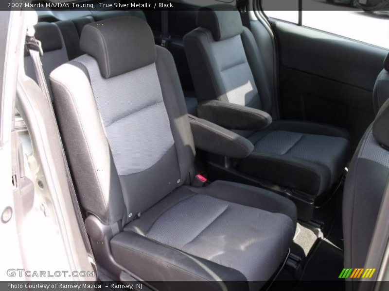True Silver Metallic / Black 2007 Mazda MAZDA5 Touring
