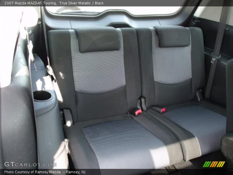 True Silver Metallic / Black 2007 Mazda MAZDA5 Touring