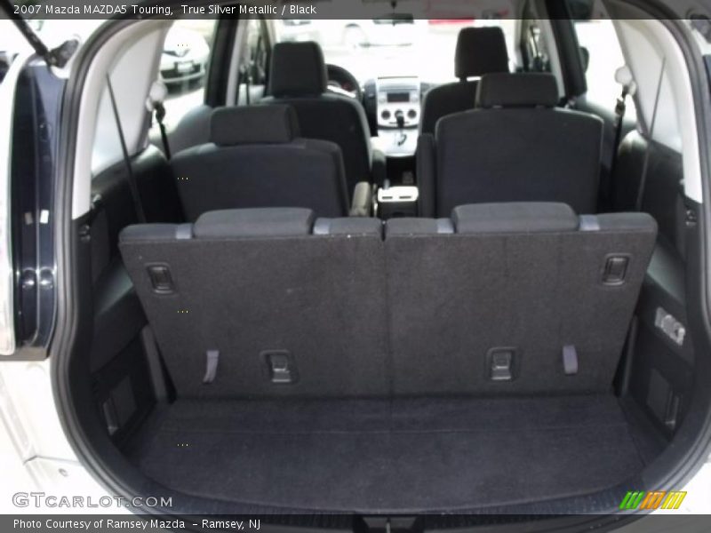 True Silver Metallic / Black 2007 Mazda MAZDA5 Touring